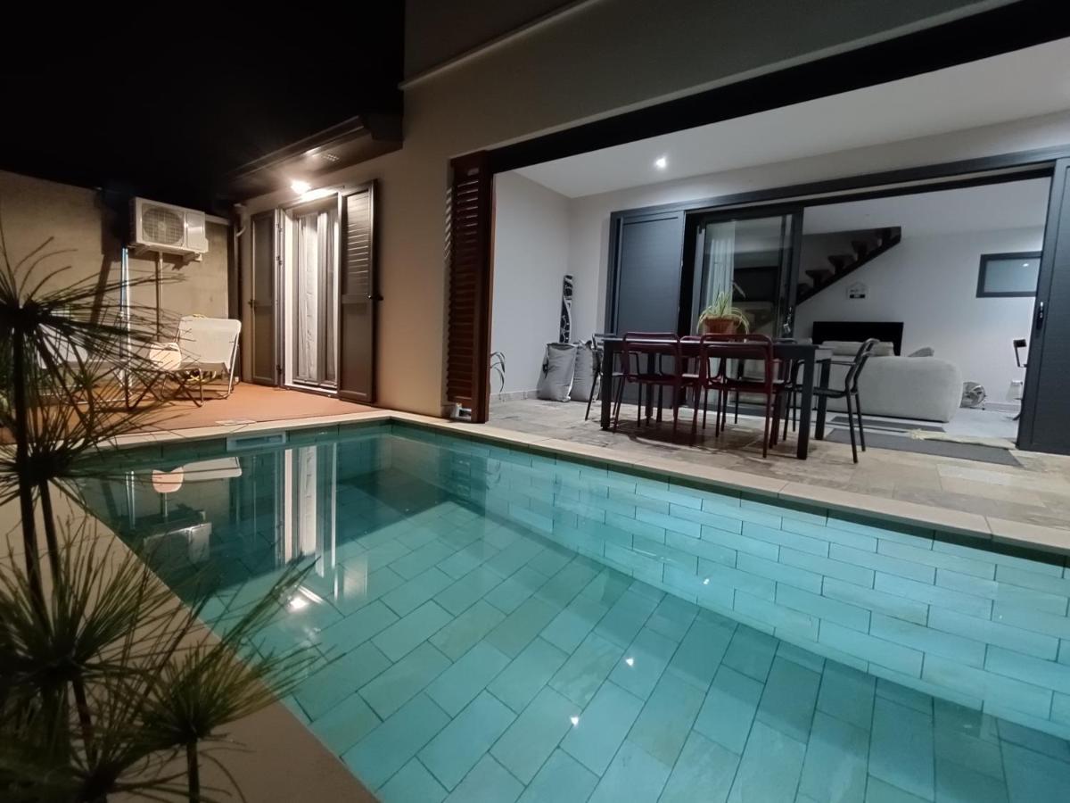 Villa O'Lhaya Piscine Pivee Saint-Joseph Extérieur photo
