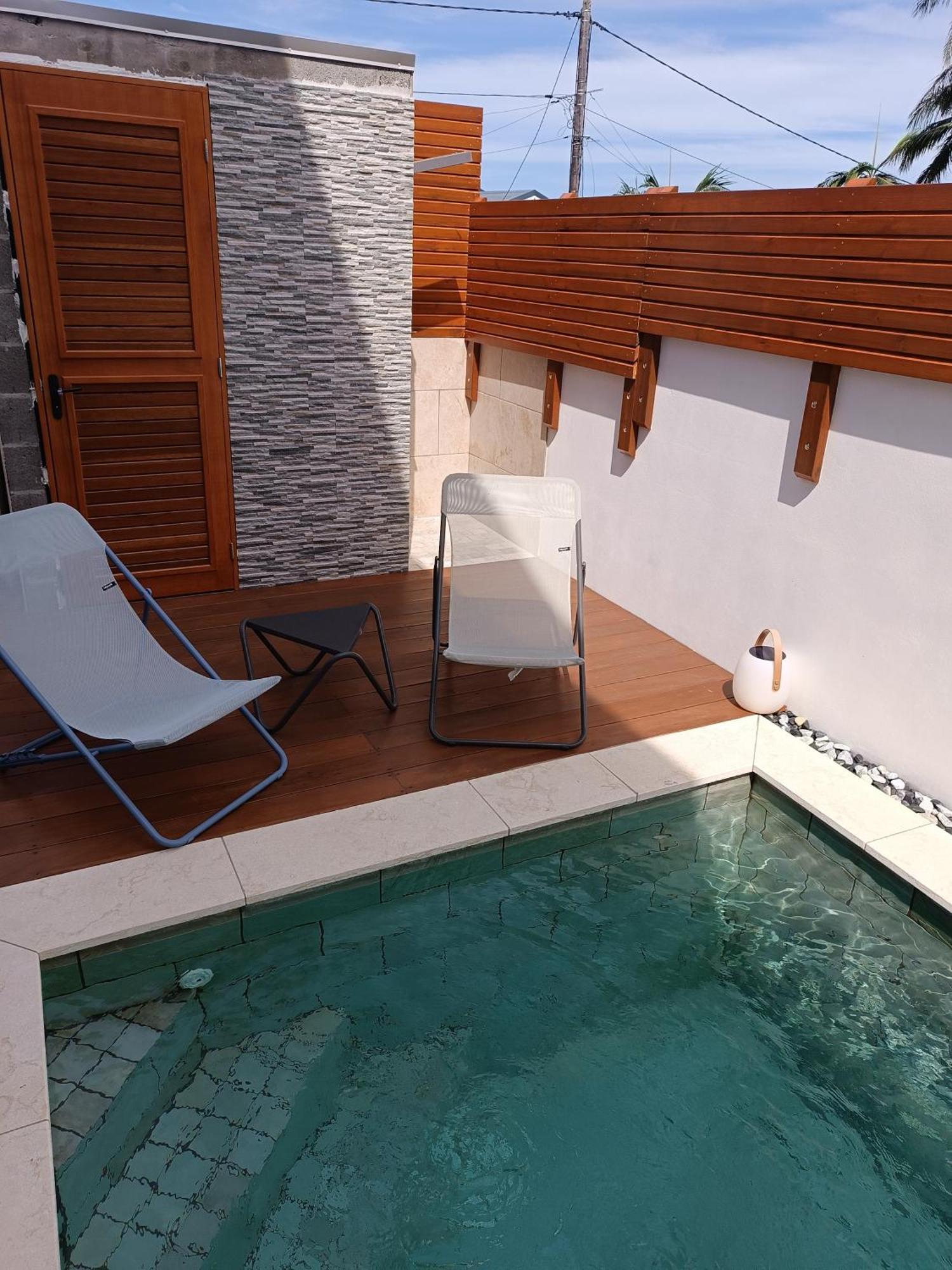 Villa O'Lhaya Piscine Pivee Saint-Joseph Extérieur photo