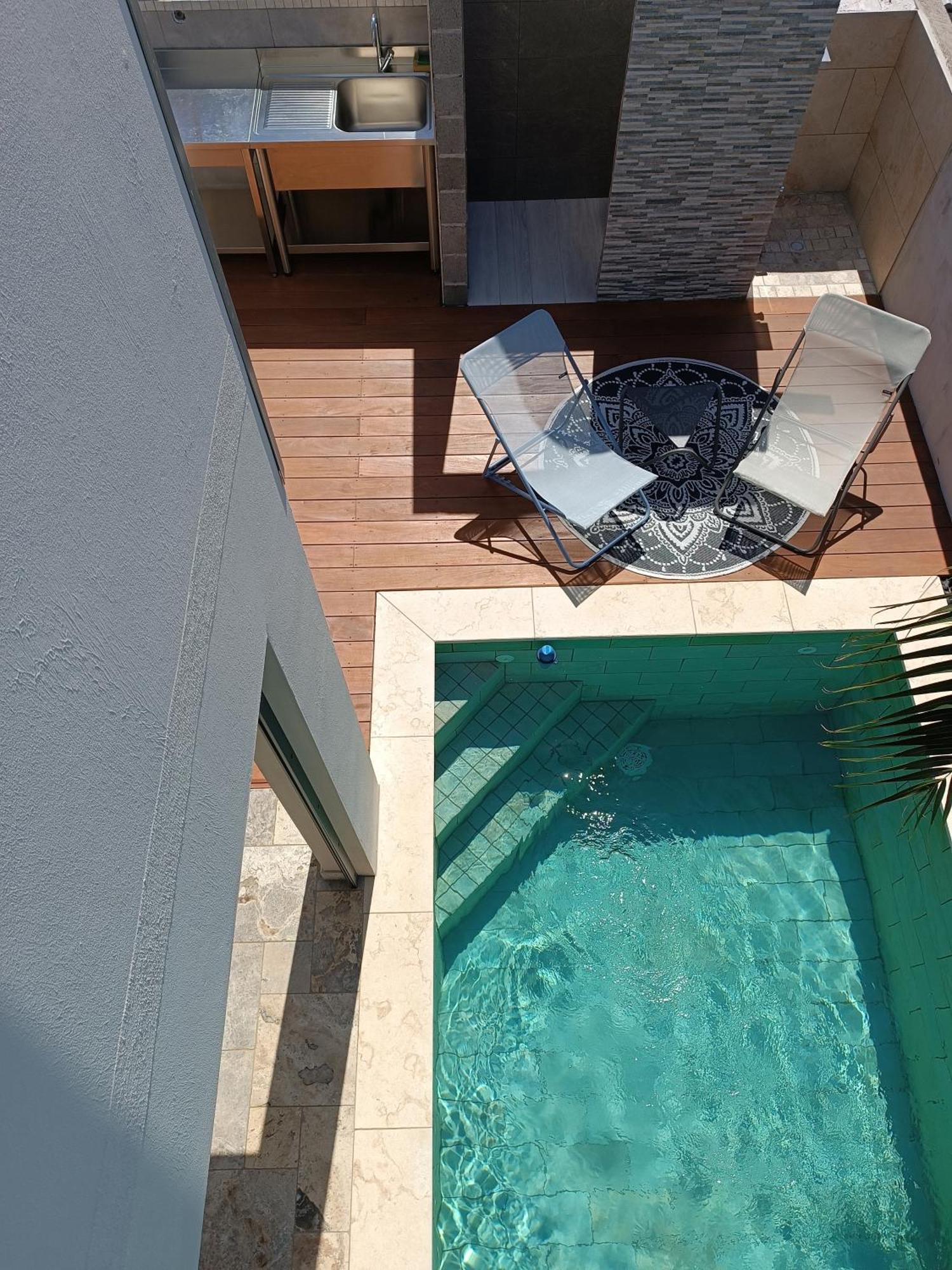 Villa O'Lhaya Piscine Pivee Saint-Joseph Extérieur photo