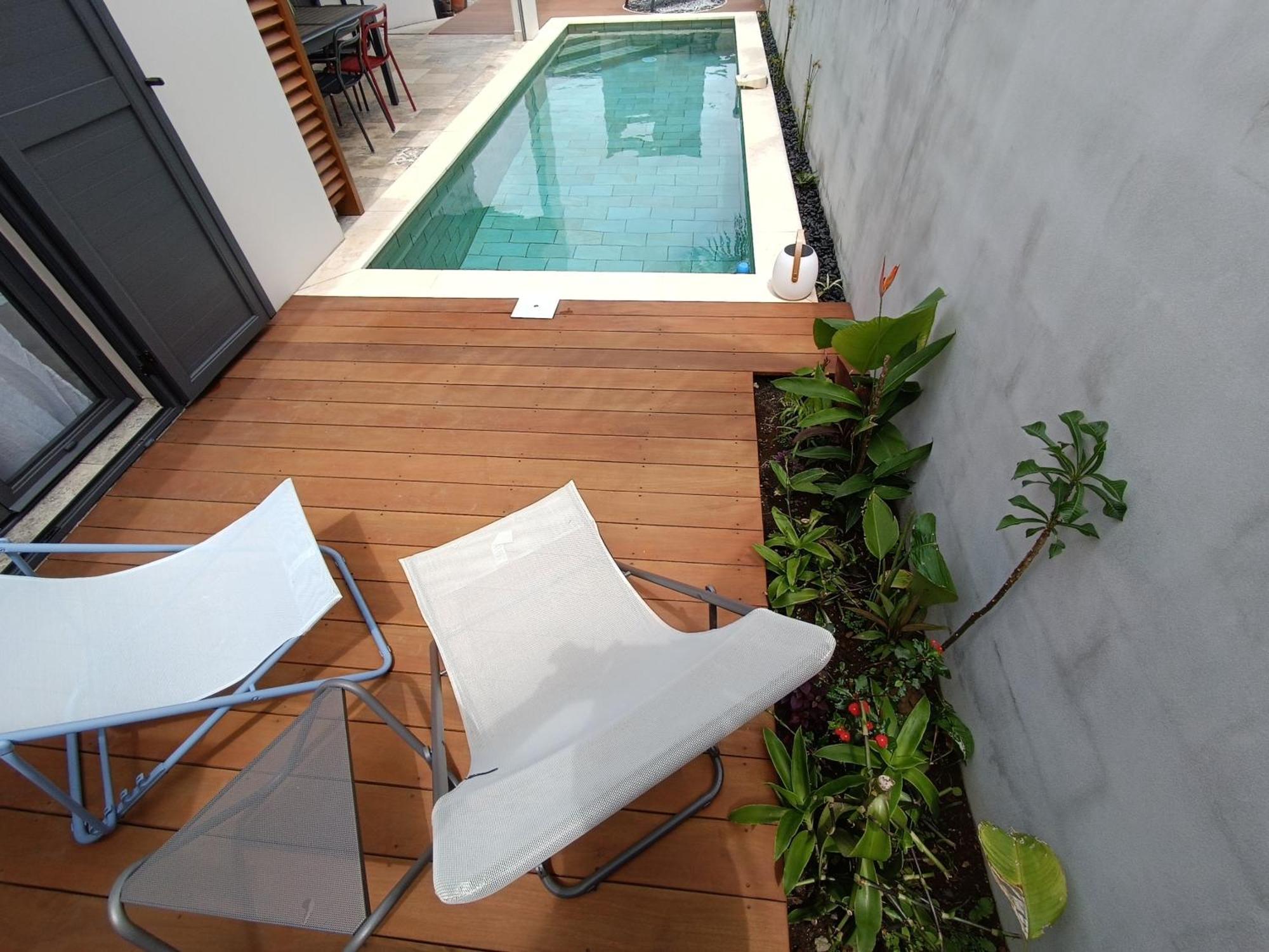 Villa O'Lhaya Piscine Pivee Saint-Joseph Extérieur photo