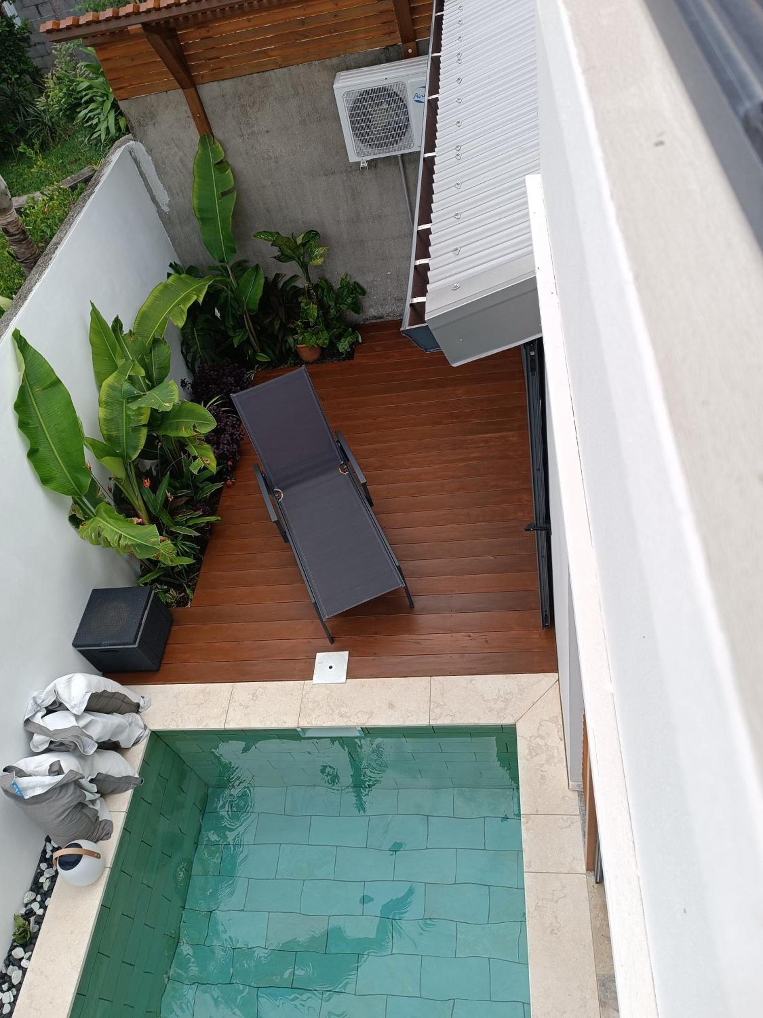 Villa O'Lhaya Piscine Pivee Saint-Joseph Extérieur photo