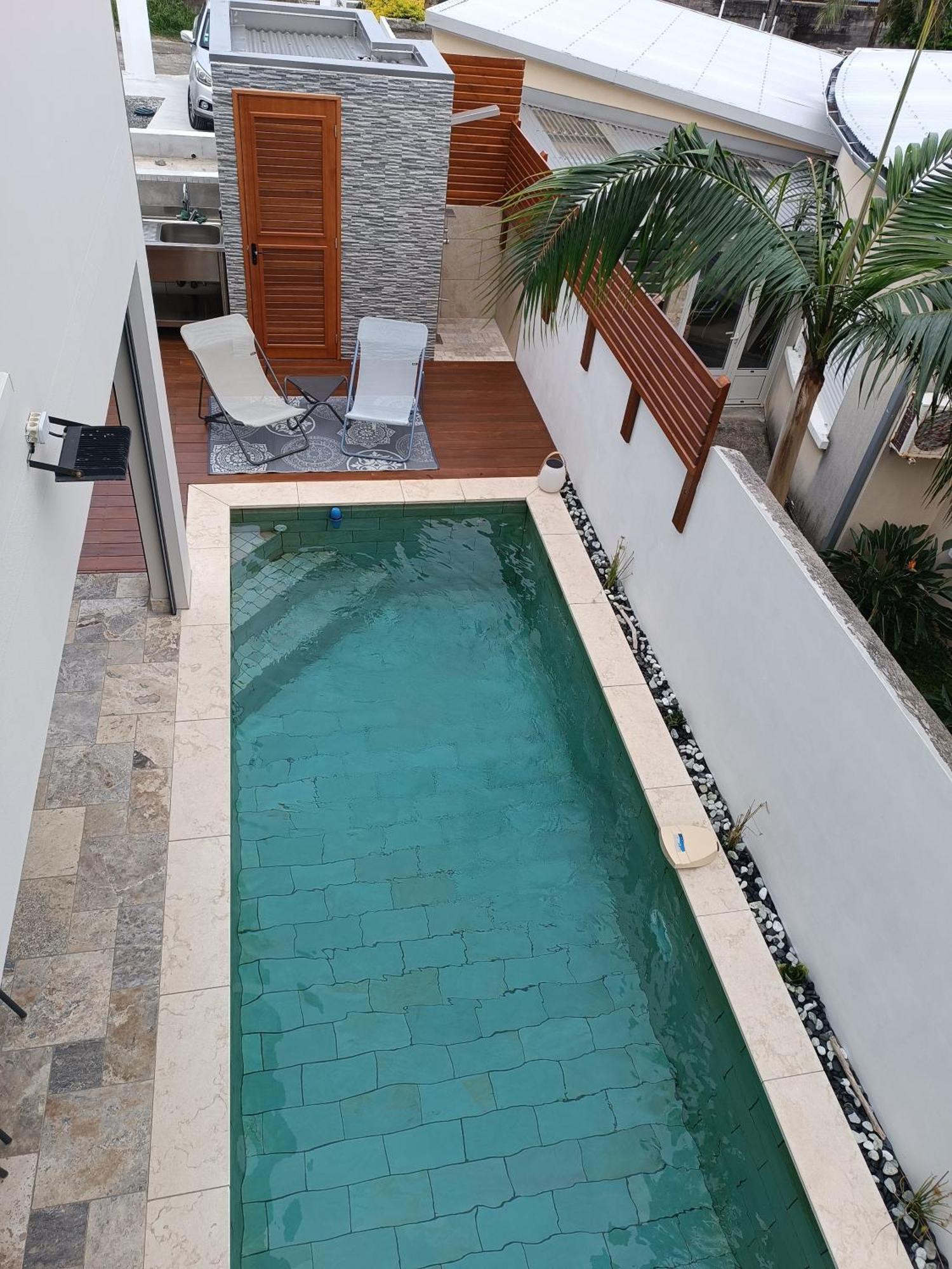 Villa O'Lhaya Piscine Pivee Saint-Joseph Extérieur photo