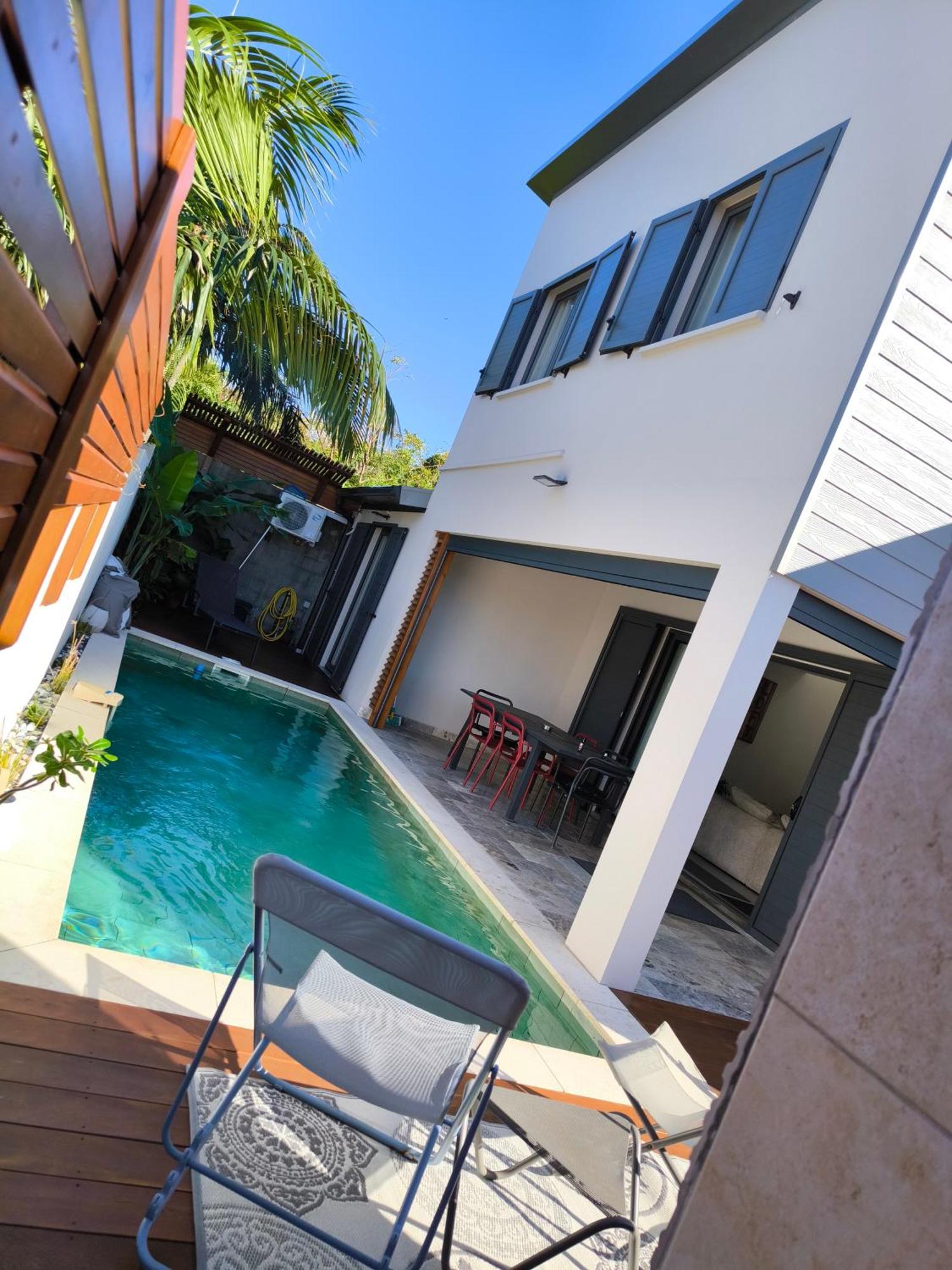 Villa O'Lhaya Piscine Pivee Saint-Joseph Extérieur photo