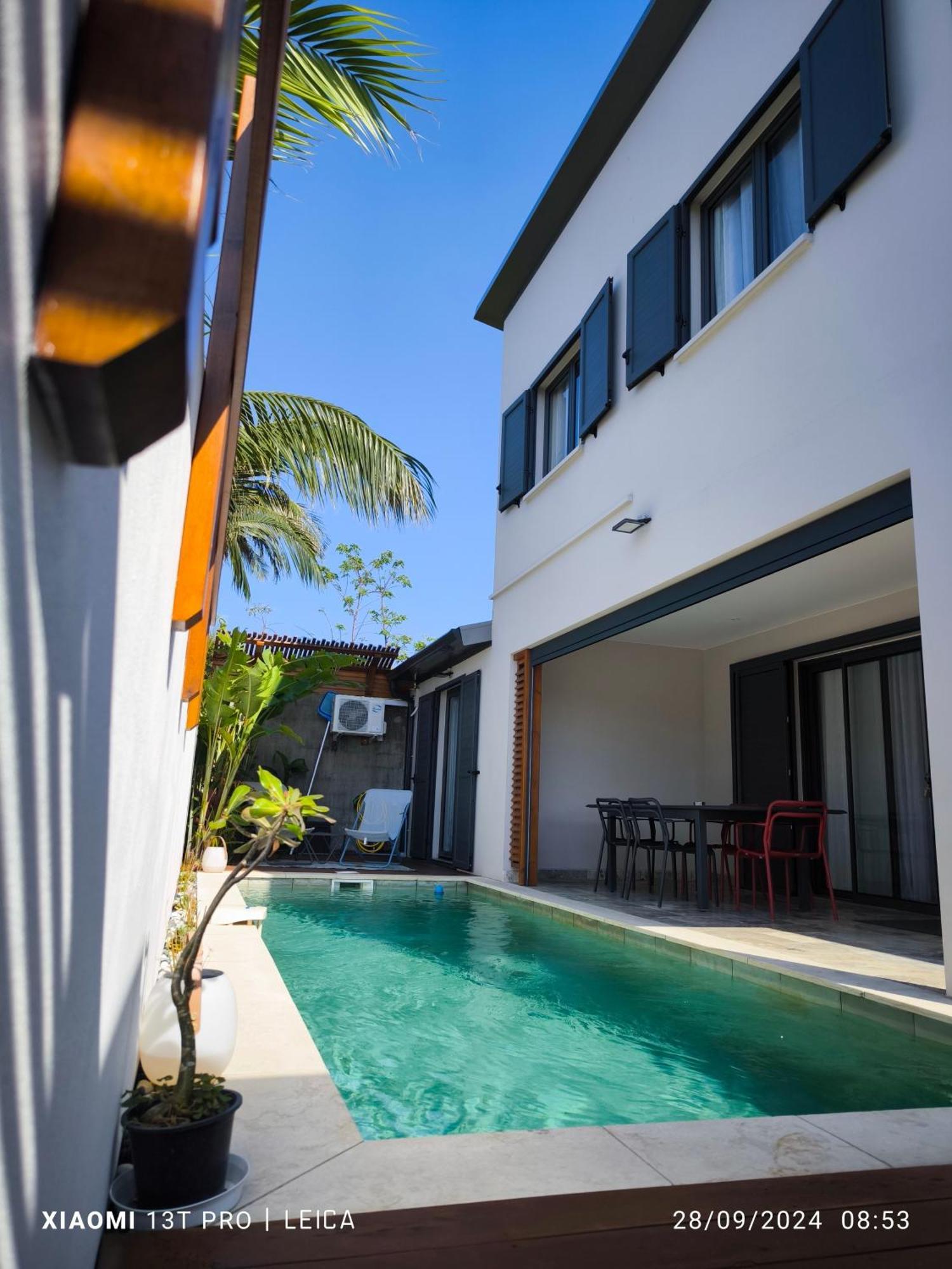 Villa O'Lhaya Piscine Pivee Saint-Joseph Extérieur photo