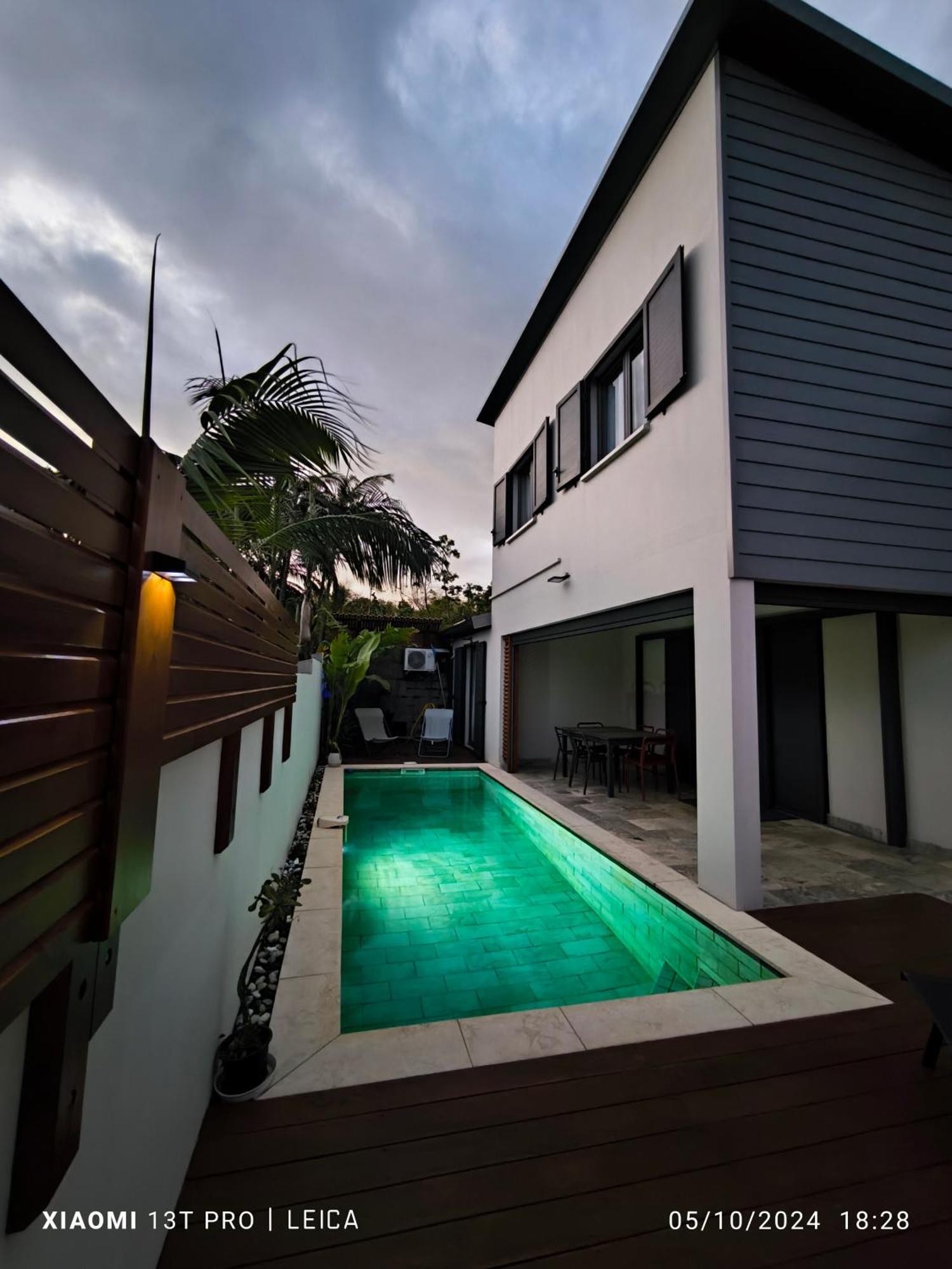 Villa O'Lhaya Piscine Pivee Saint-Joseph Extérieur photo