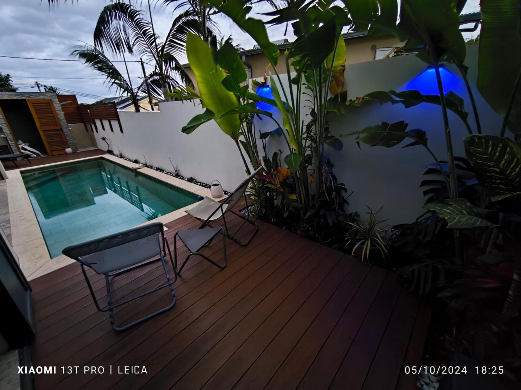 Villa O'Lhaya Piscine Pivee Saint-Joseph Extérieur photo